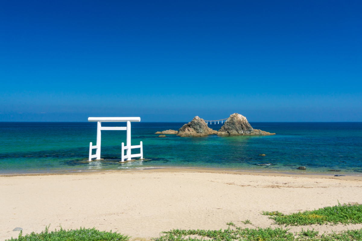 二見ヶ浦の夫婦岩
