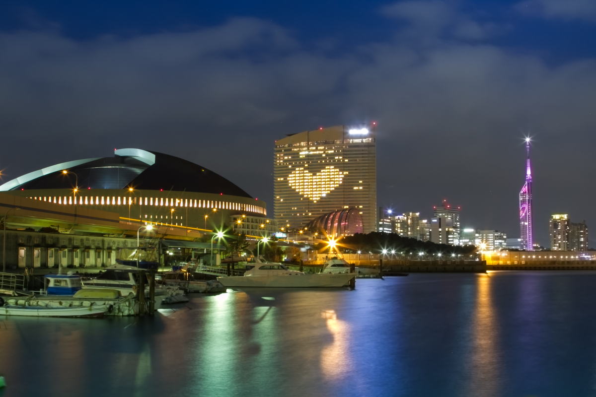 福岡市の夜景