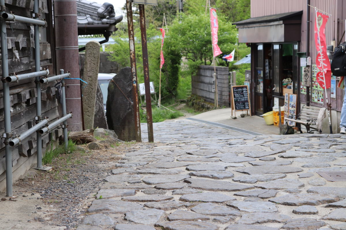 東大阪と奈良の県境の暗峠